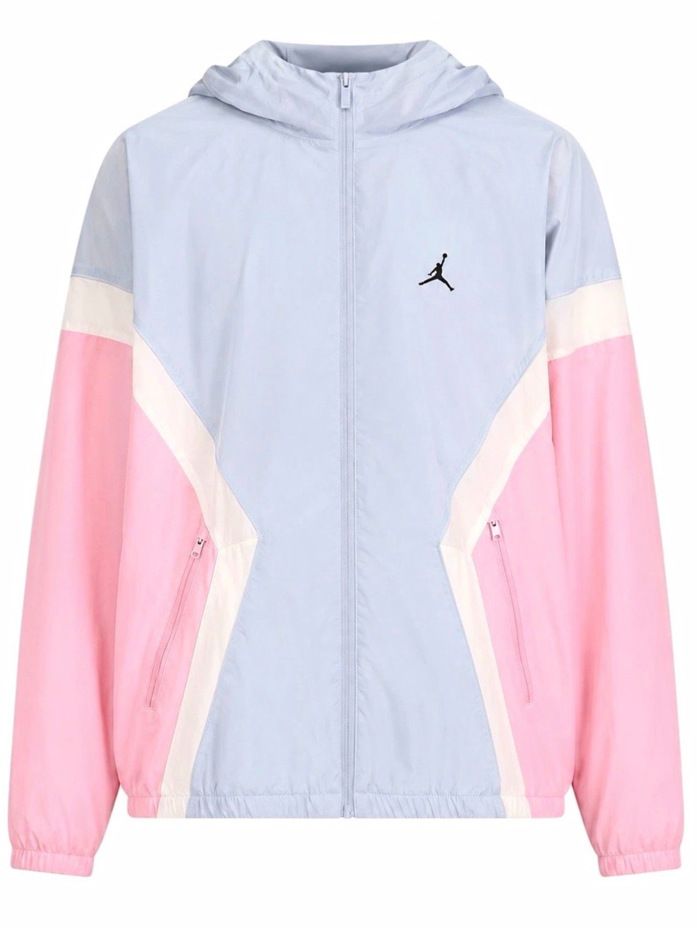 Nike Air Jordan Brooklyn Hooded WindbreakerJacket Aura Carmine HF9333-472